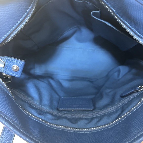 Coach City Zip Crossgrain Leather Shoulder Tote Bag - Picture 10 of 15